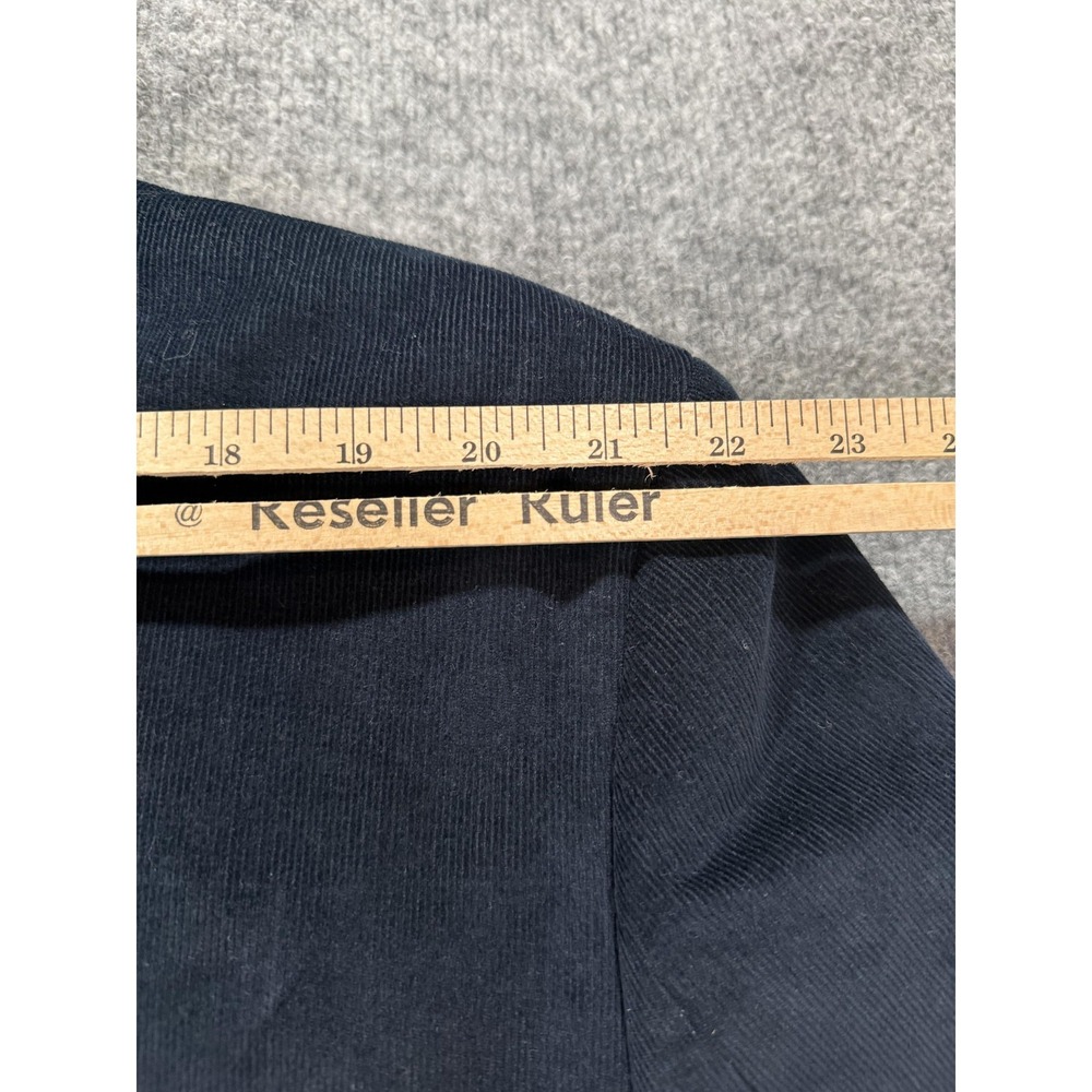 Lauren Ralph Lauren Sport Coat Mens 50 Blue Corduroy Dog Lining Elbow Patches - Picture 8 of 9